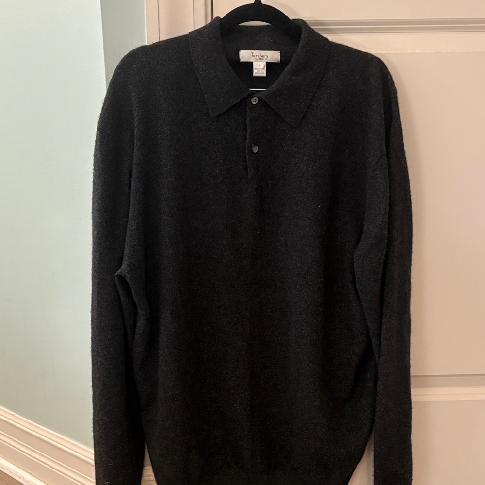 Turnbury Men's 100% Cashmere Sweater